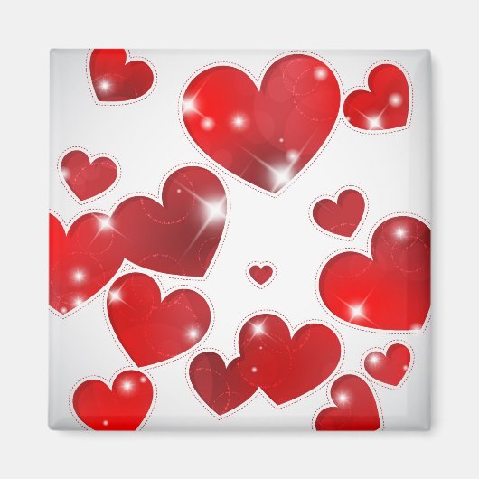 Alle Herzen Magnet (Vorne)