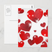 Alle Herzen Postkarte (Vorne/Hinten)