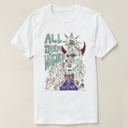 alle Hexen, alle Hexen, Hexen, alle T-Shirt (Design vorne)