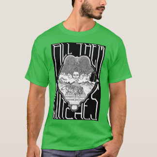 Alle Hexen ATW schwarz-weiß T-Shirt