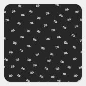 Alle hochgeladenen Bilder, Designs oder Logos zufä Quadratischer Aufkleber (Vorderseite)