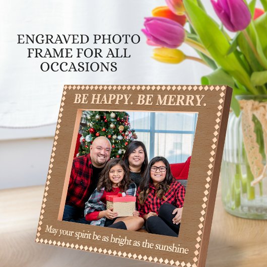 Alle Hochzeitssaison, die einen Meldungslaser wüns Geätzte Rahmen