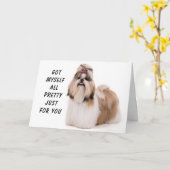 **ALLE HÜBSCH FÜR IHREN GEBURTSTAG** KARTE (Gelbe Blume)