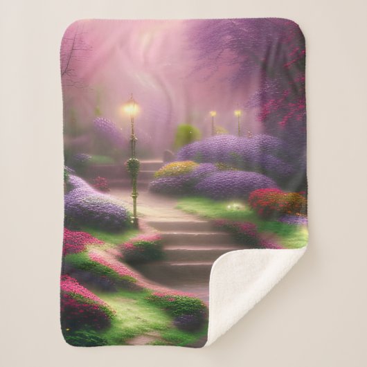 Alle Hübschen Blume Sherpadecke (Vorderseite)