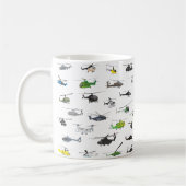 Alle Hubschrauber Kaffeetasse (Links)