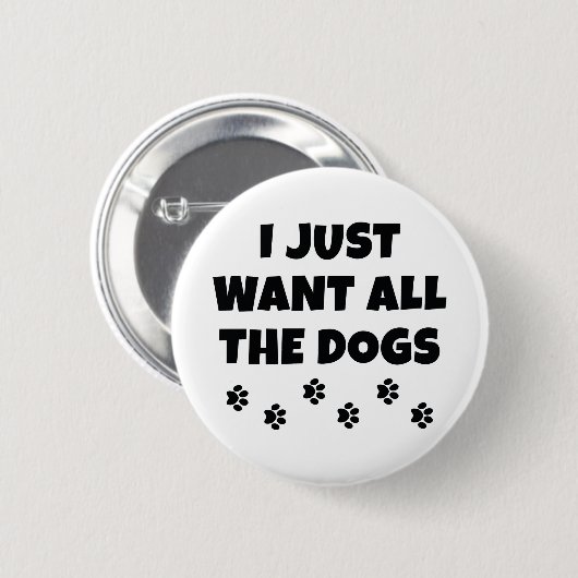Alle Hunde Button (Vorne & Hinten)