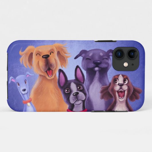Alle Hunde Case-Mate iPhone Hülle (Rückseite (Horizontal))