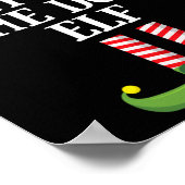 Alle Hunde Elf Matching Family Group Christm Poster (Ecke)