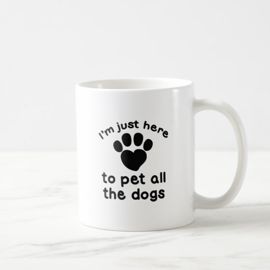 Alle Hunde füttern Kaffeetasse (Rechts)