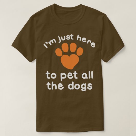 Alle Hunde füttern T-Shirt (Design vorne)
