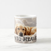 Alle Hunde gehen in den Himmel Kaffeetasse (Mittel)