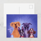 Alle Hunde Postkarte (Vorne/Hinten)