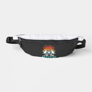Alle Hunde Retro-Hundefreund Bauchtasche