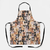 Alle Hunde Schürze (Vorderseite)