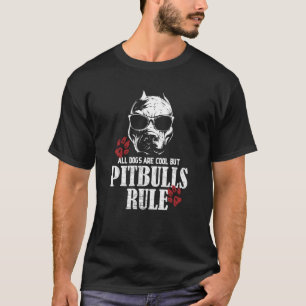 Alle Hunde sind Coole Pitbulls Regel Hunde Zucht T-Shirt