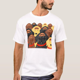 alle Hunde sind ungefähr gleich Stephen Huneck T-Shirt