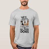 Alle Hunde T-Shirt (Vorderseite)