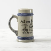 Alle ich bloomin Leben Bierglas (Links)