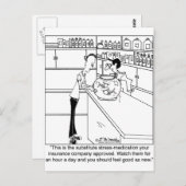 Alle Ihre Versicherungsgesellschaft wird für Postkarte (Vorne/Hinten)