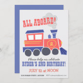 Alle im Ausland Party einladen Einladung (Vorne/Hinten)