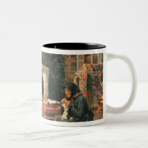 Alle in der Vergangenheit, 1889 Zweifarbige Tasse