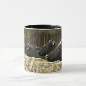 Alle in einer Reihen-Wecker-Tasse Tasse (Zentrum)