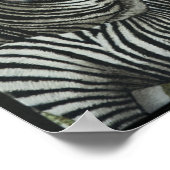 Alle in Schwarz und Weiß Poster (Ecke)