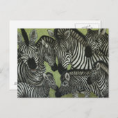 Alle in Schwarz und Weiß Postkarte (Vorne/Hinten)