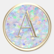 ALLE INITIALEN Gold Monogramm Abstrakt