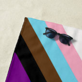 ALLE INKLUSIVE LGBTQ+ RAINBOLFLAG STRANDTUCH (Beispiel)