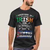 Alle irischen Kubaner St. Patrick Day T - Shirt (Vorderseite)