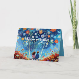 ALLE JAHRESKARTE DER SCHÖNEN LIEBE DANKESKARTE