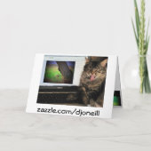 Alle jene Kerzen gemein werden Sie alt Karte (Rückseite)