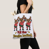 Alle Jingle Ladys Schultertasche Tasche (Von Nahem)