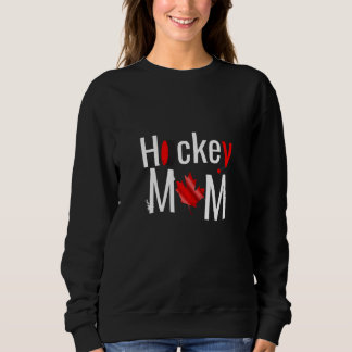 Alle kanadische Hockey-Mama Sweatshirt