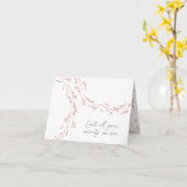 Alle Karten geklappt Grußkarte ausfüllen (Gelbe Blume)