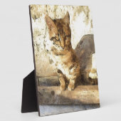 Alle Katzen sind schwarz in der dunklen Bleistiftz Fotoplatte (Seite)