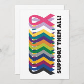 Alle Kenntnisse über den Krebs Save The Date (Vorne/Hinten)