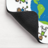 Alle Kinder der Welt 2 Mousepad (Ecke)
