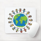 Alle Kinder der Welt 2 Mousepad (Mit Mouse)