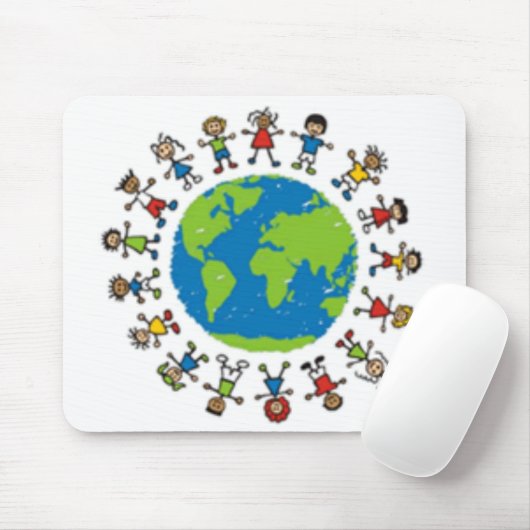 Alle Kinder der Welt 2 Mousepad (Mit Mouse)