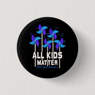 Alle Kinder, die ein ungeordnetes Kindermissbrauch Button