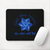 Alle Kinder Problem Kindesmissbrauch Bewusstsein P Mousepad (Mit Mouse)