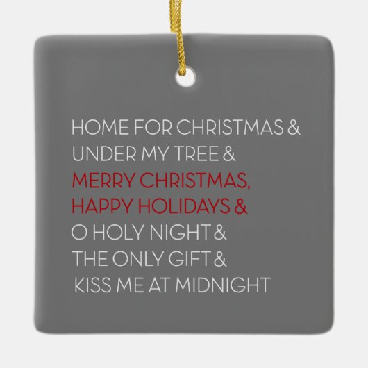 Alle klassischen Ornamente (Vorderseite)