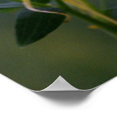 Alle kleinen Dinge gelbe Blumen Poster (Ecke)