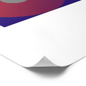 Alle kleinen Kreise gleich 2 Poster (Ecke)