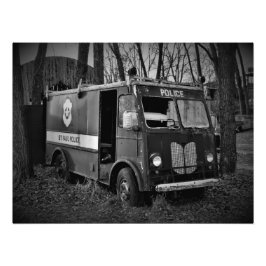 "ALLE KRAFTFAHRZEUGE ANRUFEN" FOTODRUCK