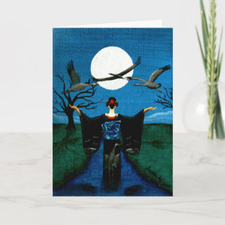 "Alle Kräne nennend " Karte