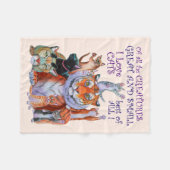 Alle Kreaturen Große und Kleine Katzen! Fleecedeck Fleecedecke (Vorderseite (Horizontal))