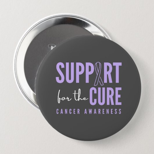Alle Krebsbewusstsein.support.cure. Button (Vorne & Hinten)
